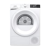 Gorenje DE 83/GI Wärmepumpentrockner 8 kg/Knitterschutz/Inverter Motor/TwinAir, Weiß