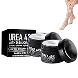 Turmeric 2PC Urea Creme,Hornhautentferner Fußcreme,Urea Creme 40%,Effektive Urea Fußcreme,Für Trockene Und Harte Haut,Feuchtigkeitsspendende Hornhaut Creme,Mit Urea