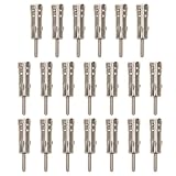 Sosoport 20 Stück Kfz Antennenadapter Iso Din Stecker Wetterfester Autoradio Antennenanschluss Kompatibel für Vielseitige Automodelle Verbesserte Fm Empfangsreichweite