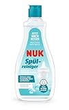 NUK Spülreiniger für Babyflaschen | 500 ml | Ideal zur Reinigung von Babyflaschen, Nuckeln und Zubehör | Duftstofffreier Reiniger | pH-neutral | 100 % wiederverwertbare Flasche