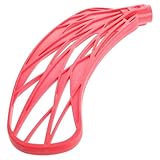Mikinona Street Hockey Schlägerkopf Ersatzteil Robuster Inline Hockeyschlägerkopf aus Kunststoff Rot Vielseitig für Street und Feldhockey Geeignet
