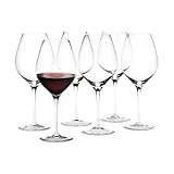 Holmegaard Cabernet Burgunderglas, 69 cl, 6 Stück