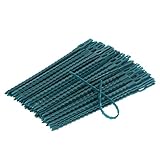 KINGLAKE 17cm Pflanzenbinder Einstellbar 200 Stück, Pflanzen Anbinder Kunststoff Schnellbinder für Pflanzen Unterstützung