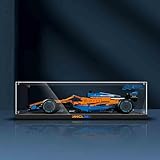 BoHeart Acryl-Vitrine für LEGO 42141 Technic McLaren Formel 1 2022 Rennwagen Nachbildung Modellbausatz - Nicht enthalten Lego Modell (Transparent)