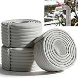 Rohrisolierung Heizrohr Isolierung 8CM x 6M Selbstklebend Außenbereich Dämmung Heizungsrohre mit Lärmreduzierung für Rohrschutz (Grau)