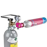 SPRUDELUX® | CO2 Umfülladapter für Wassersprudler Duo Quick Connect QC, Art, Crystal 3.0 und Terra | Adapter zum Umfüllen des CO2 Gases aus großen Flaschen in die neuen Quick Connect CO2 Zylindern