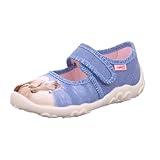 Superfit Mädchen Bonny Hausschuh, Blau Mehrfarbig 8400, 27 EU