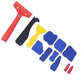 Plastikdichtmittelentferner -Kit, Flexibler Spreaker -Schaber, Glaskleber -Finish -Werkzeuge, 13pcs/Set mit Praktischer Schaufel Zum Formen, Fugen, Sillicon, Acryl, Harz,