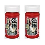 Kevin Bacon’s Hoof Solution | Doppelpack | 2 x 150 g | Geeignet für jeden Pferdetypen | Mit integriertem Bürstenpinsel | Kann dabei helfen Hufprobleme zu verringern