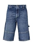 Jeans-Bermuda/Relaxed Fit/Mid Rise/Carpenter Style blau 32