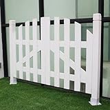 Gartentore und Trennwände aus Holz für den Außenzaun, anpassbare Größe für Haus und Hof