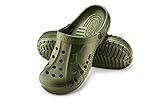 ESTRO Gartenschuhe Herren Clogs Gummi - Gartenclogs Herren Männer Gartenschuhe Hausschuhe Gummi Leicht Garten Clogs Herren PZ1 (41, PZ78 Grün)