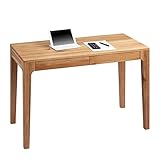 M2 Kollektion 611122 Schreibtisch / Sekretär / Konsolentisch Kona, Echtholz Wildeiche massiv geölt, mit Schubladen, 110x55cm, Höhe 76cm