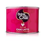 Drink Me Chai Spiced Chai Latte 1kg (1er-Pack) - Einfach Wasser hinzufügen, Chai Latte-Pulver (50 Portionen)