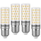 Ugvmn E27 LED Glühbirne 10W Leuchtmittel E27 Warmweiss 3000K Ersetzt 180W Glühlampe Birne E 27 Maiskolben 1800LM Hell Mais Lampe AC 230V Kein Stroboskopeffekt LED Birnen，4er-Pack