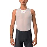 CASTELLI Herren Core Mesh 3 Sleeveless Maglietta, Weiß, L-XL EU