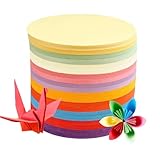 500 Stück Moderationskarten Runden Set - 15cm Moderationskarten Runden, metaplankarten 10 Farben, Karteikarten Lehrerbedarf Bunt für Präsentation Und Vortrag