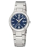 ETT Eco Tech Time Funk Solar Damen Uhr Analog mit Titan Armband ELT-11670-32M
