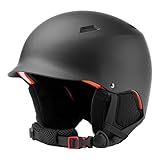 Ski-Schutzhelm, Ski-Hüte für Damen | Schnee-Skating-Kopfbedeckung Damen - Abnehmbares Ohrpolster, winddichter Kopfschutz für Motorradfahren