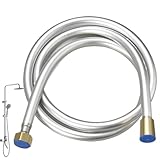 Flexibler Duschschlauch, Brauseschlauch | langer Handbrauseschlauch, Verlängerungsschlauch für Duschkopf, flexibler Ersatz, für Zuhause, Badezimmer, RV-Dusche
