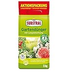 Substral Gartendünger mit Langzeitwirkung für Obst, Gemüse, Blumen, Sträucher, Koniferen und Hecken