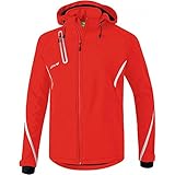 Erima Herren Softshelljacke Function (9060709), rot/weiß, 3XL