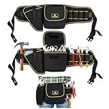 Wantli Werkzeuggürtel, Werkzeugtasche Gürtel,Werkzeugtasche Für Gärtner,Baumeister, Werkzeug Gürteltasche,Abnehmbare & Verstellbare Werkzeugtasche Gürtel