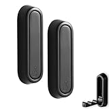 2 Stück Wandhaken Klappbar, Kleiderhaken Wand Klappbar, 90° Faltbare Kleiderhaken, Praktische Aufhängelösung für Jeden Raum, Platzsparendes Design, Ideal für Büro, Schule und Zuhause