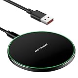 20W Wireless Charger, Schnelles Kabelloses Induktions Ladegerät, Schnellladung für i-Phone 16 15 14 13 12 11 Pro XS X, Air-Pods 4/3/2, Sam-sung Galaxy S24 23 22 21, LG, Note, Pixel, One-Plus, Qi-fähig