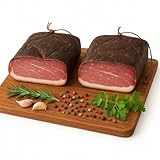 2x Schwarzwaldhaus Schwarzwälder Schinken je 1 kg am Stück - original Schwarzwald Genuss aus bestem Schweinehinterschinken traditionelles Rezept über Tannen- & Buchenholz kalt geräuchert