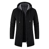 Herren Mantel Kurz Dufflecoat Herren Herren Winterjacke Herren Blazer Herren Mantel Lang - Herrenmäntel Übergangsmantel Herren Blazer Herren Herren-Mäntel Wintermantel Herren Schwarz 4Xl