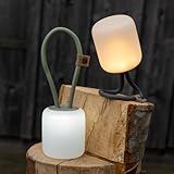 Campo Libre.® LENI I Campinglampe I flexible Outdoorlampe zum Aufhängen, Hinstellen und Montieren I dimmbare Campingleuchte I wiederaufladbar I Balkonlampe, Campinglicht, Outdoor Tischlampe