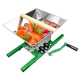 Obstmühle, manuelle Obstmühle - Weinpresse, Obstmühle,Manueller Antrieb, manuelle Brechmühle für selbstgemachten Obstwein, Obstläden, Lebensmittel- und Getränkeeinzelhandel, Familienfeiern