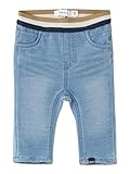 NAME IT Baby - Jungen Nbmsilas Slim Swe Jeans 7025-tr Noos, Light Blue Denim, 68