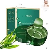 60pcs Augenpads Gegen Augenringe Hyaluron, Eye Pads Augenringe Entfernen Eye Patches für Augenpflege, Augen Pads Männer und Damen, Gegen Tränensäcke und Falten Eye Mask