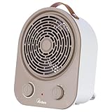 ARDES | AR4F17 Elektrischer Heizlüfter SYNTHO, Heizlüfter mit 2 Leistungsstufen, Raumtemperatur-Thermostat, elegant, kompakt, tragbar, mit LED On/Off
