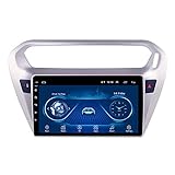 ZGYBDH GPS-Navigation für Pe-ugeot 301 2014-2018 Installation Support Receiver Video Player FM Radio WIFI/Bluetooth/TF/USB/AUX/Lenkradsteuerung