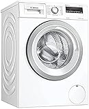 Bosch WAN28KWIN Serie 4 Waschmaschine, 8 kg, 1400 UpM, ActiveWater Plus maximale Energie- und Wasserersparnis, AquaStop Schutz gegen Wasserschäden, EcoSlence Drive leiser und effizienter Motor