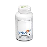 amino4u 120 Presslinge, alle 8 essentiellen Aminosäuren im optimalen Verhältnis, vegan und ohne Zusätze + GRATIS Probe Erythrit