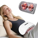 Kabelloses Bauchmassagegerät mit Zwei Scheiben, Wiederaufladbar Bauch Trainingsgerät für Fettverbrennung und Verdauung, Bauchmuskeltrainer mit 3 Geschwindigkeiten & Modi, für Po, Taille, Bein