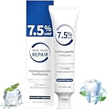 Hydroxyapatit Zahnpasta, Hydroxyapatit-Zahnpasta für fortschrittlichen Zahnschmelzschutz, Hydroxyapatit Zahncreme, Whitening Zahnpasta, Enamel Reparatur Zahnpasta für starke, gesunde Zähne
