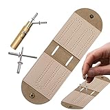 Cribbage-Tafel für Reisen, Tischspiele-Set aus Leder Cribbage, Tischspielset mit 2 Brettern und 4 Metallheringen, Cribbage-Tafel für kompaktes Kartenspiel, Tabellon