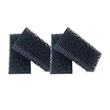 Kohlefilter-Schaumstoffe, kompatibel mit Juwel Rekord Compact Super S BioFlow Super (4 Stück)