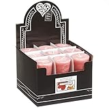 18 Votivkerzen Duftkerzen Kerze Stumpe Bratapfel Vanille Zimt Rose Tea Fresh Linen (Rosetea)