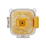 Vivitar Kids Tech - Ultimate Kids Action Kamera, wasserdichte digitale Action-Kamera für Kinder mit 5 MP HD Foto und Video, 5,1 cm Bildschirm, Mikrofon, wasserdichtes Gehäuse, Gelb