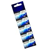 Xuancai Knopfzellen LR521/LR621/LR41/LR626 für den sicheren Einsatz in verschiedenen elektronischen Geräten, sicherer Betrieb, 10 Stück