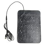 Wärmematte für Reptilien, wasserdichte Terrarium-Wärmematte, Schlangen-Heizkissen für Schildkröten, Eidechsen, Frösche, Einsiedlerkrebse, Kleintiere, Spinnen, Leoparden, Geckos, sicheres, energieeffiz