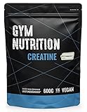 KREATIN CREAPURE Monohydrat Pulver 600g reines Kreatin Monohydrat Pulver 99,99% Reinheit Vegan, Halal Ohne Zusätze - Abgefüllt in Deutschland mit Dosierlöffel