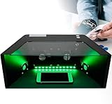 McbeAn Vertikale Laminar Flow Hood Flow-Kabinett, Staubfreier Raum Mit 3 LED-Leuchten Und 4 Ventilatoren, 100-stufiger Filter, Für Handy-LCD-Bildschirmreparatur/Werkstatt/Labor/Einrichtung
