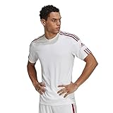 adidas Herren T-Shirt Squadra 21 Jersey, White / Team Power Red, L